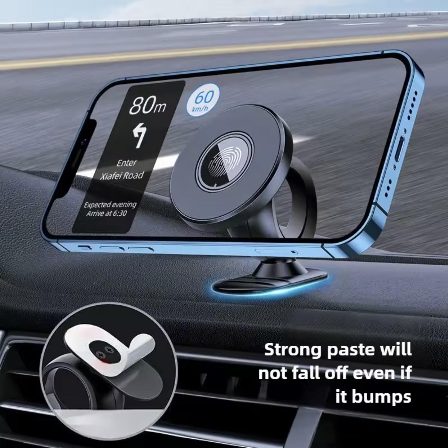 Universal 360-Degree Magnetic Car Air Vent Phone Holder | KKModel KK2025071802 | Auto Accessories